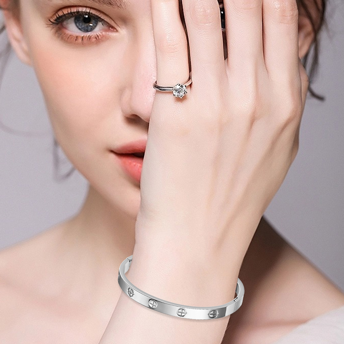 Cross Nail Bracelet
