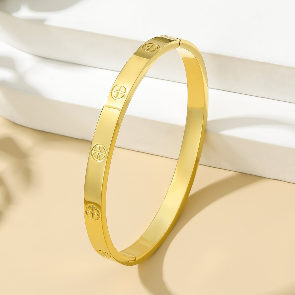 Cross Nail Bracelet