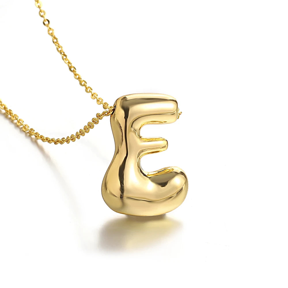 Bubble Letter Initial