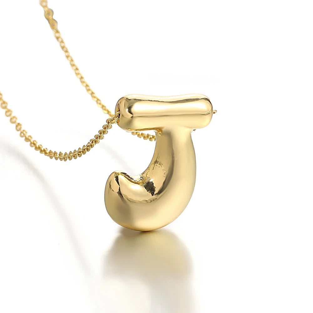 Bubble Letter Initial