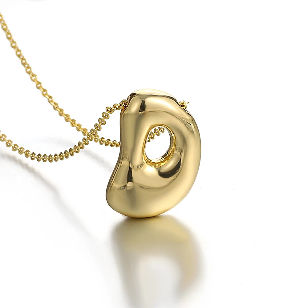 Bubble Letter Initial