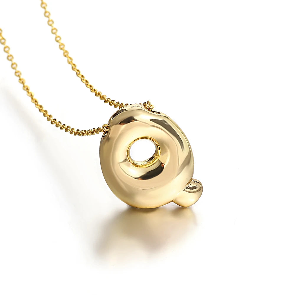 Bubble Letter Initial