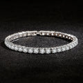 Bracelet tennis zirconia classique argent 925 sterling femme Mezyena
