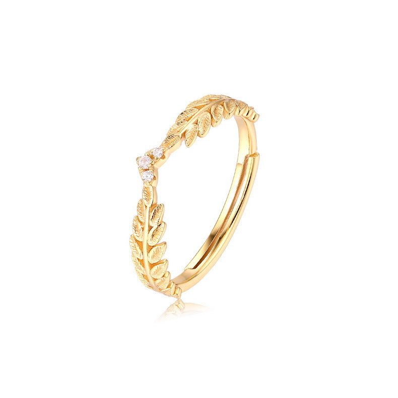 925 Sterling Silver Retro Ring