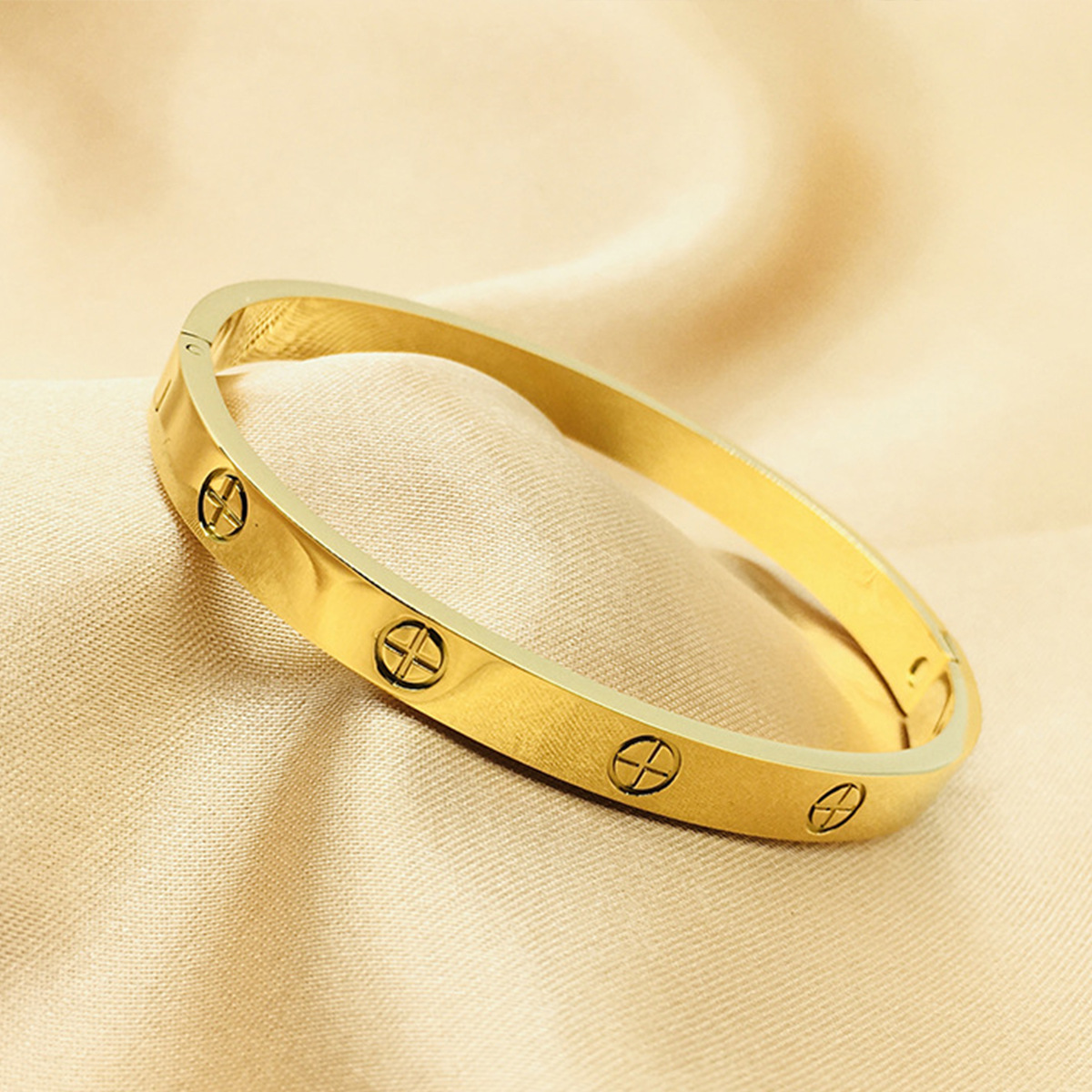 Cross Nail Bracelet